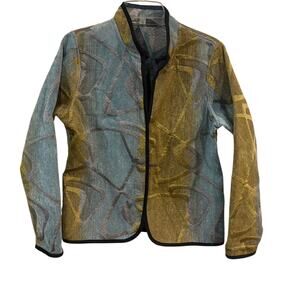 Vintage trimdin reversible tapestry jacket